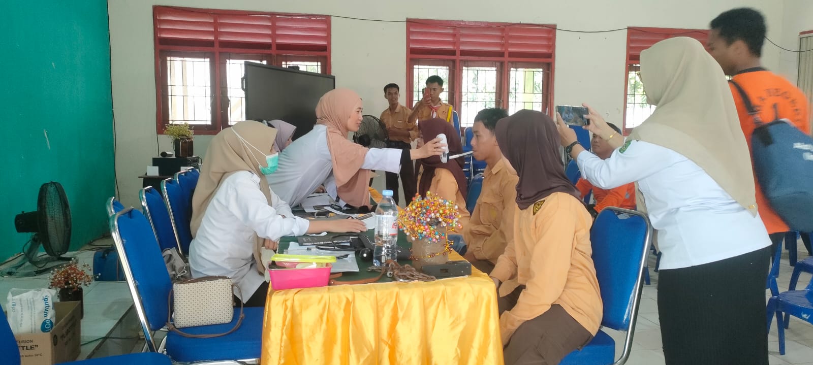 Kegiatan CKG (cek kesehatan Gizi) dan Pos yanduu