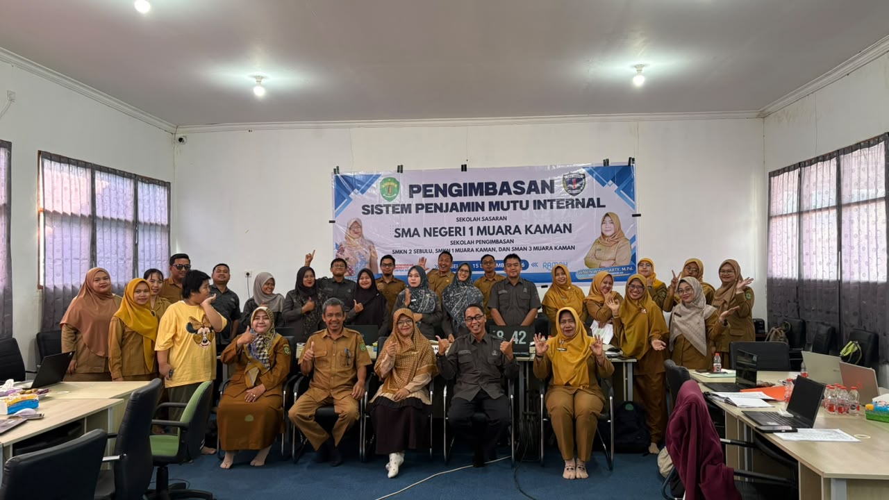 Pengimbasan SPMI oleh Tim SPMI SMAN 1 Muara Kaman